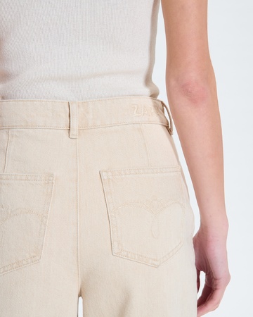 Jayce Jeans Ecru straight jeans ZAPA