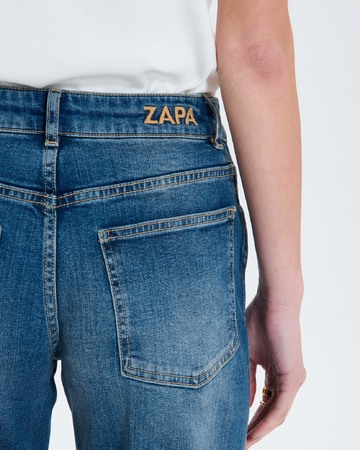 Popus Jeans Dirty light blue straight jeans ZAPA