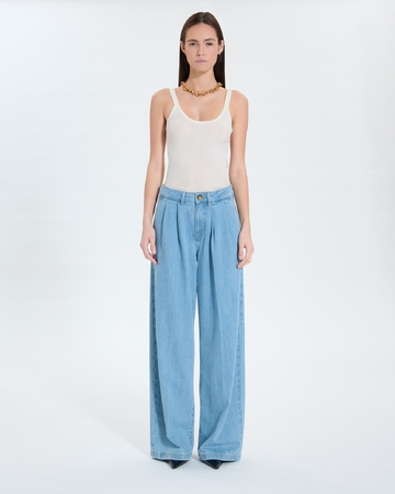 Prince Jeans Light blue palazzo jeans ZAPA