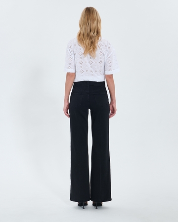 Jessie Jeans Black stone palazzo jeans ZAPA
