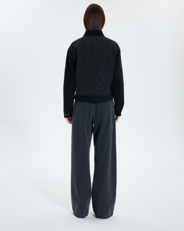 Malo coat Short black coat ZAPA