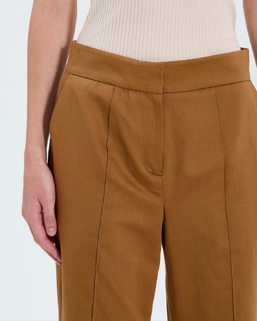 Pervenche Pants Tobacco flowing pants ZAPA