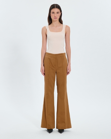 Pervenche Pants Tobacco flowing pants ZAPA