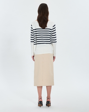 Penseeboat sweater Loose sailor sweater ZAPA