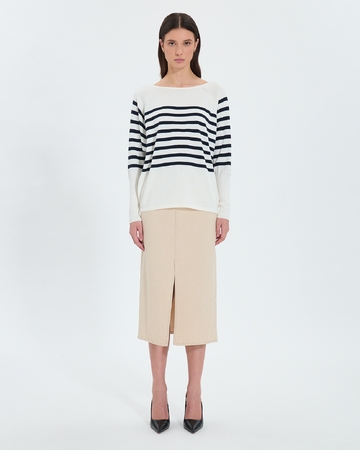 Penseeboat sweater Loose sailor sweater ZAPA