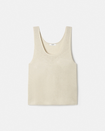 Nowels sweater Champagne sleeveless sweater ZAPA
