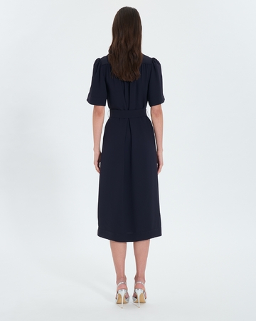 Retia dress Long night-time fitted dress ZAPA