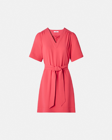 Retie dress Coral fitted straight dress ZAPA