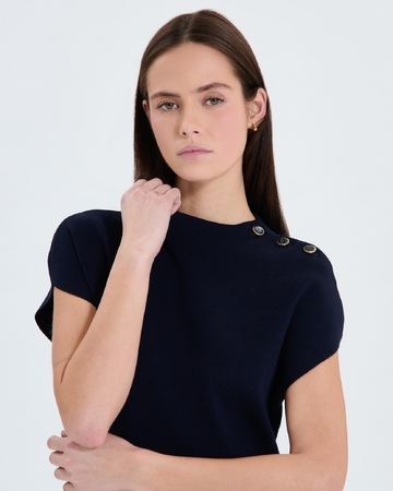 Reign Knit Dress Short night knit dress ZAPA