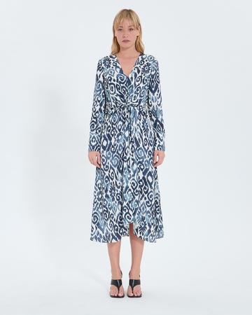 Ruka dress Long printed dress ZAPA