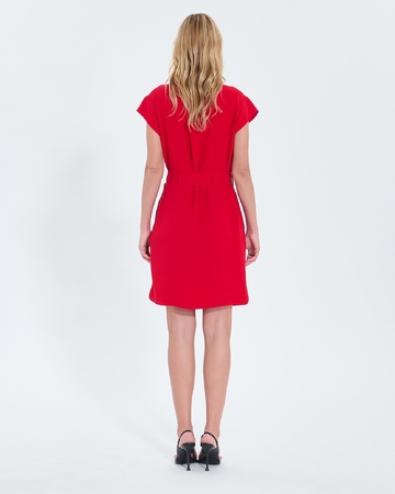 Rosen dress Red shirt dress ZAPA