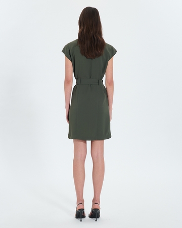 Rosen dress Army shirt dress ZAPA