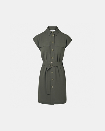 Rosen dress Army shirt dress ZAPA