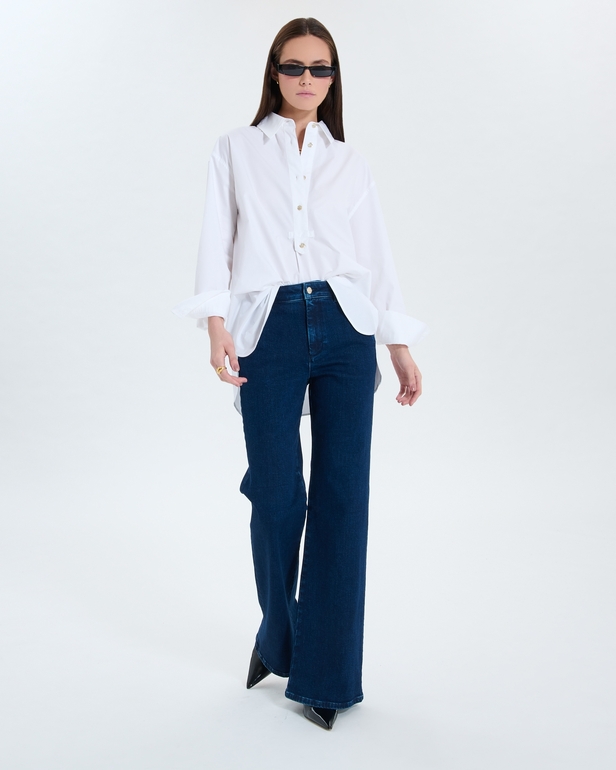 Casablanca shirt White oversized shirt ZAPA