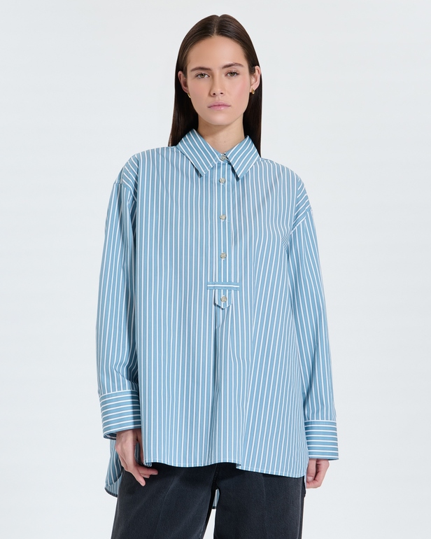 Casablanca shirt Oversized striped shirt ZAPA