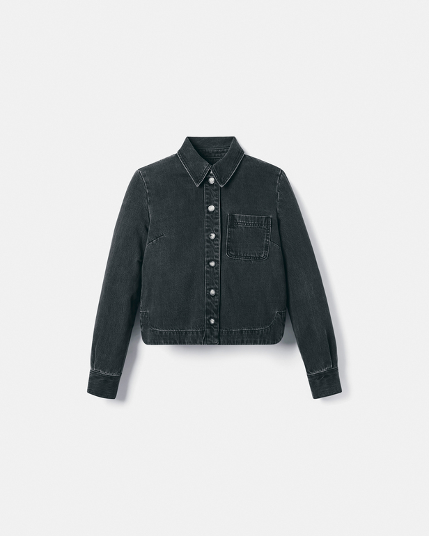 Coline shirt Black denim shirt ZAPA