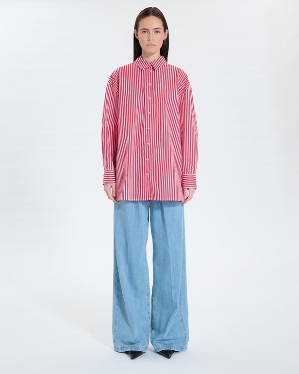 Clarisse shirt Striped poplin shirt ZAPA