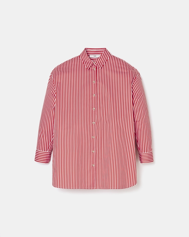 Clarisse shirt Striped poplin shirt ZAPA