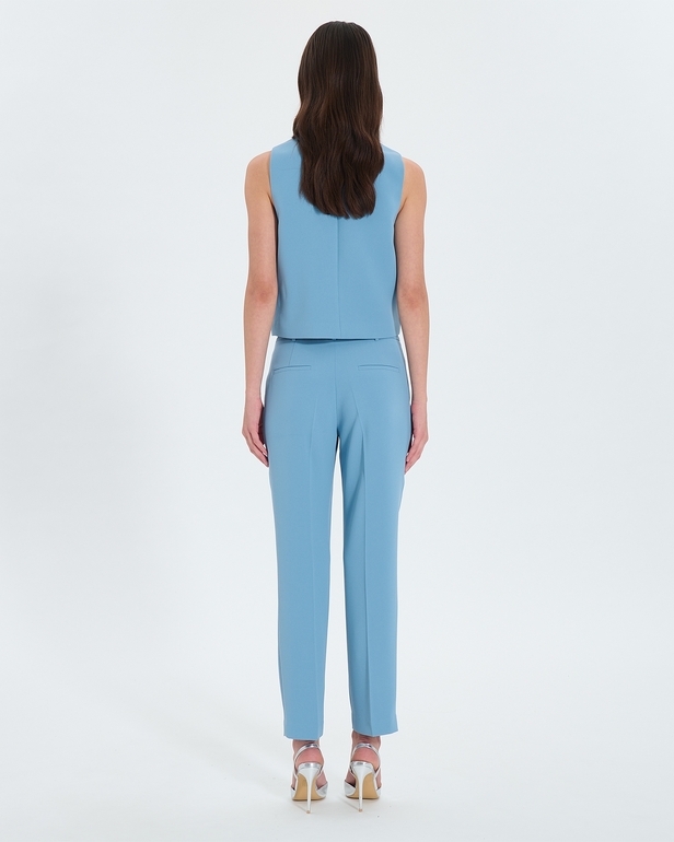 Gianno vest Blue sleeveless vest ZAPA