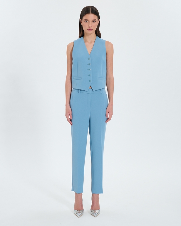Gianno vest Blue sleeveless vest ZAPA