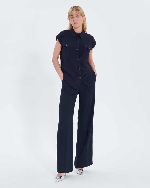 Top Tryad Night Sleeveless Blouse ZAPA