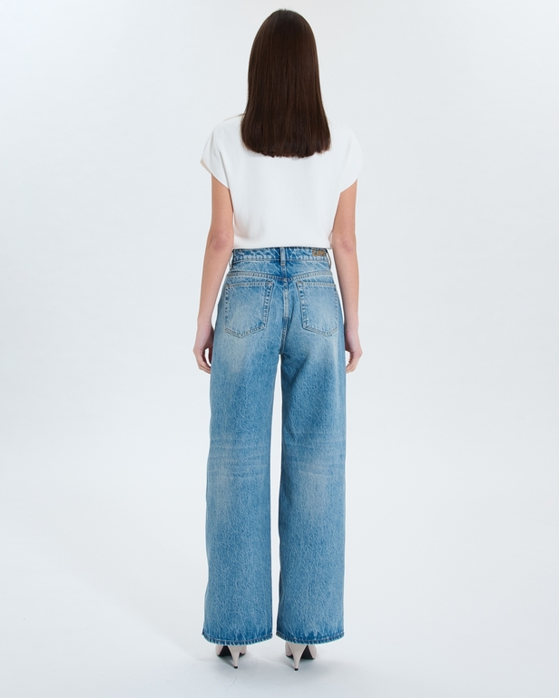 Pamover Jeans Wide leg baby blue jeans ZAPA