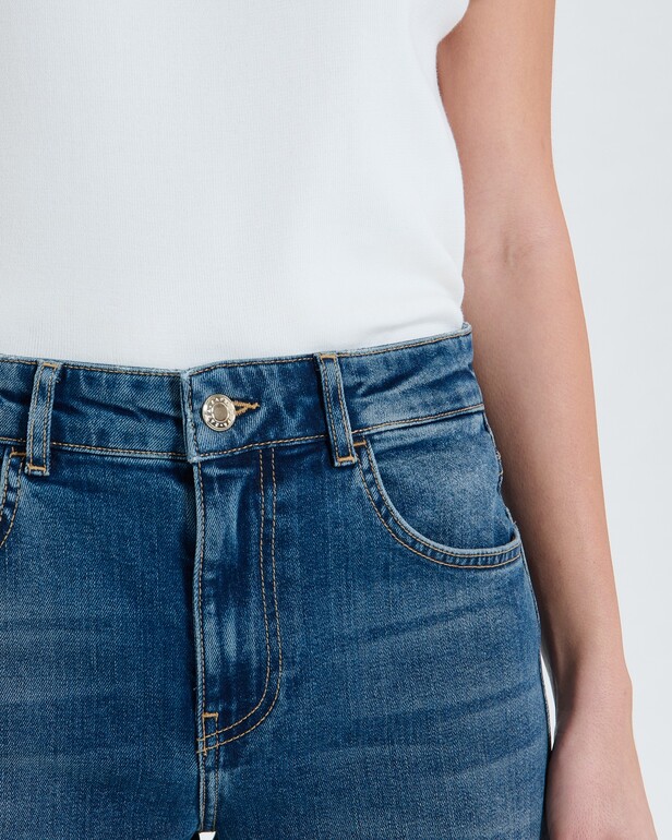 Popus Jeans Dirty light blue straight jeans ZAPA