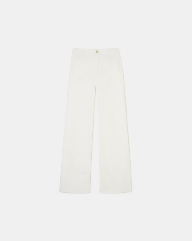 Pocket Jeans Ecru flared jeans ZAPA