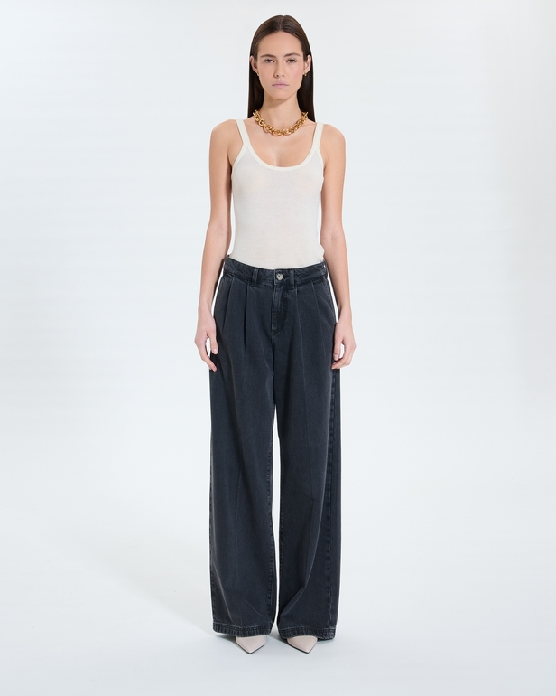 Prince Jeans Black palazzo jeans ZAPA