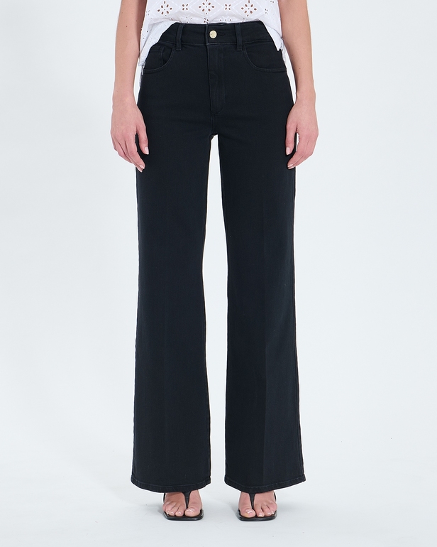 Jessie Jeans Black stone palazzo jeans ZAPA