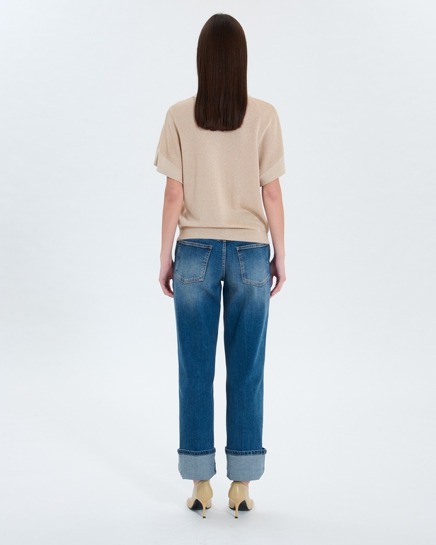 Pradel sweater Champagne sleeveless sweater ZAPA