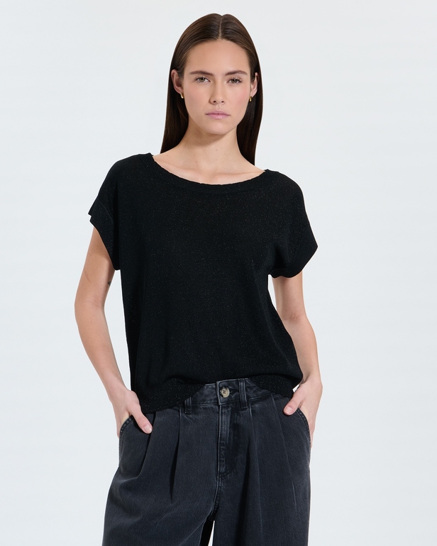 Pradel sweater Black sleeveless sweater ZAPA