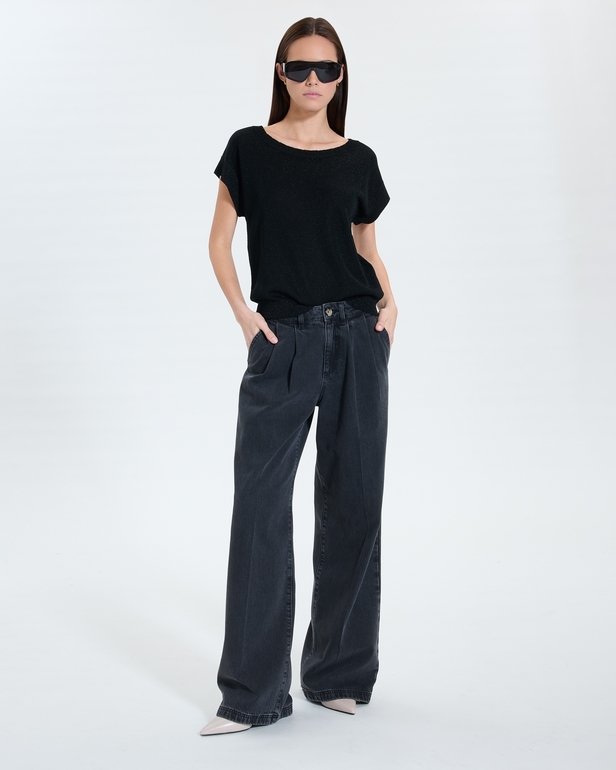 Pradel sweater Black sleeveless sweater ZAPA