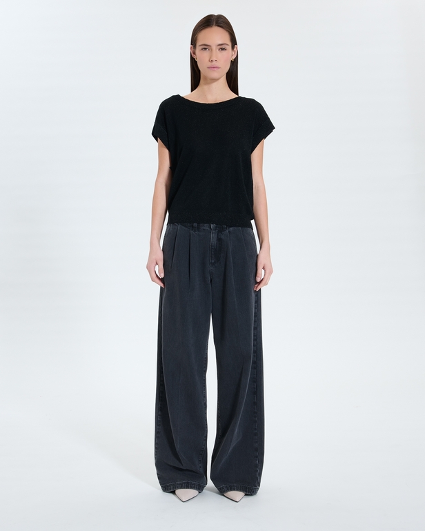 Pradel sweater Black sleeveless sweater ZAPA