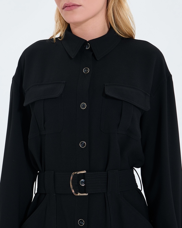 Ropa dress Black safari dress ZAPA
