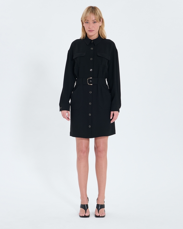 Ropa dress Black safari dress ZAPA