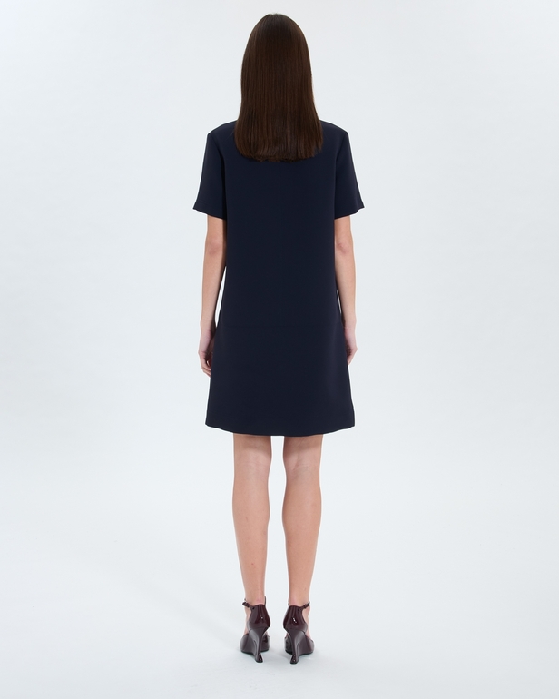 Rodeo Dress Nocturnal crepe shirt dress ZAPA