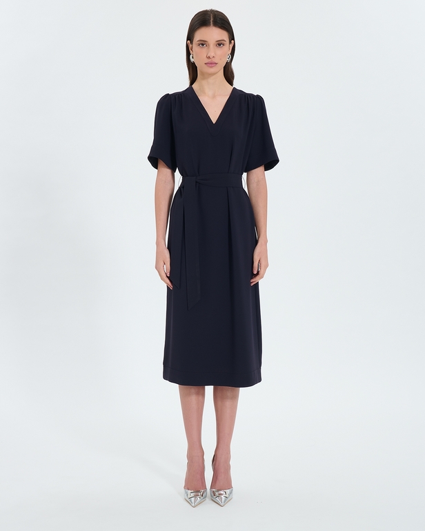 Retia dress Long night-time fitted dress ZAPA