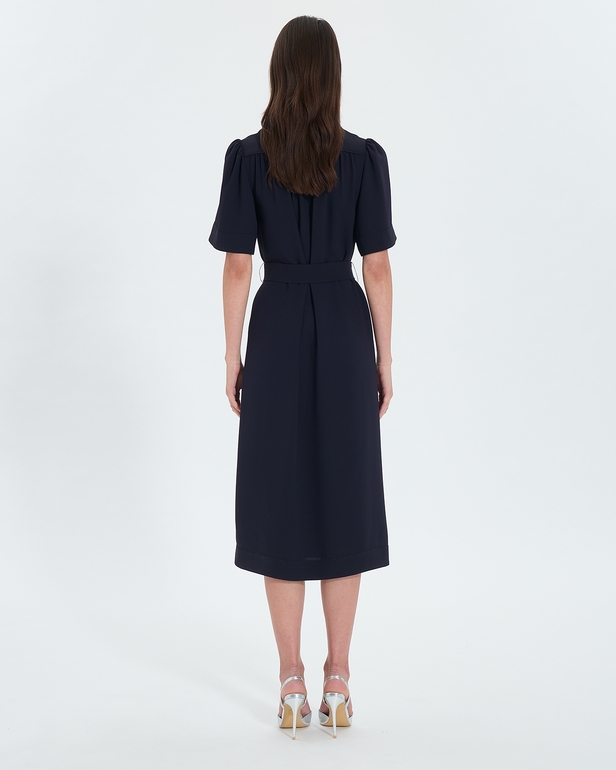 Retia dress Long night-time fitted dress ZAPA