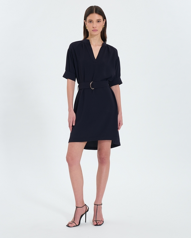 Rambridge dress Short night crepe dress ZAPA