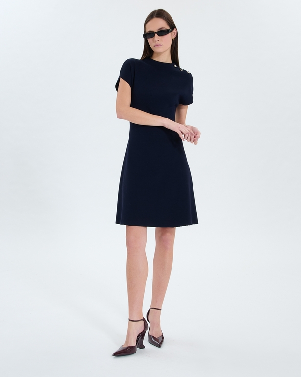 Reign Knit Dress Short night knit dress ZAPA