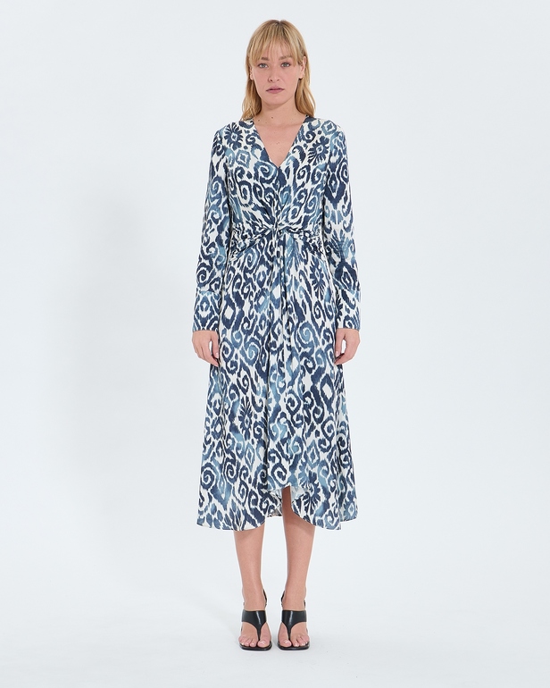 Ruka dress Long printed dress ZAPA