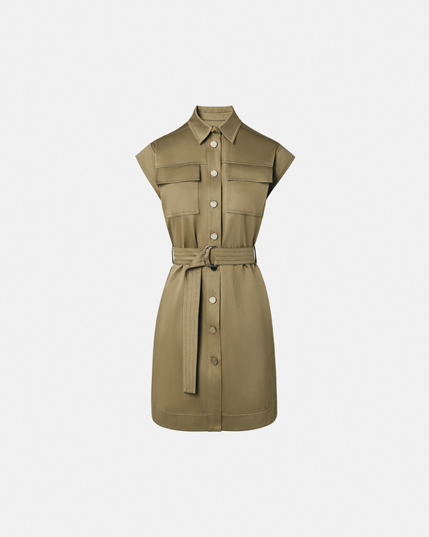 Rosen dress Khaki shirt dress ZAPA