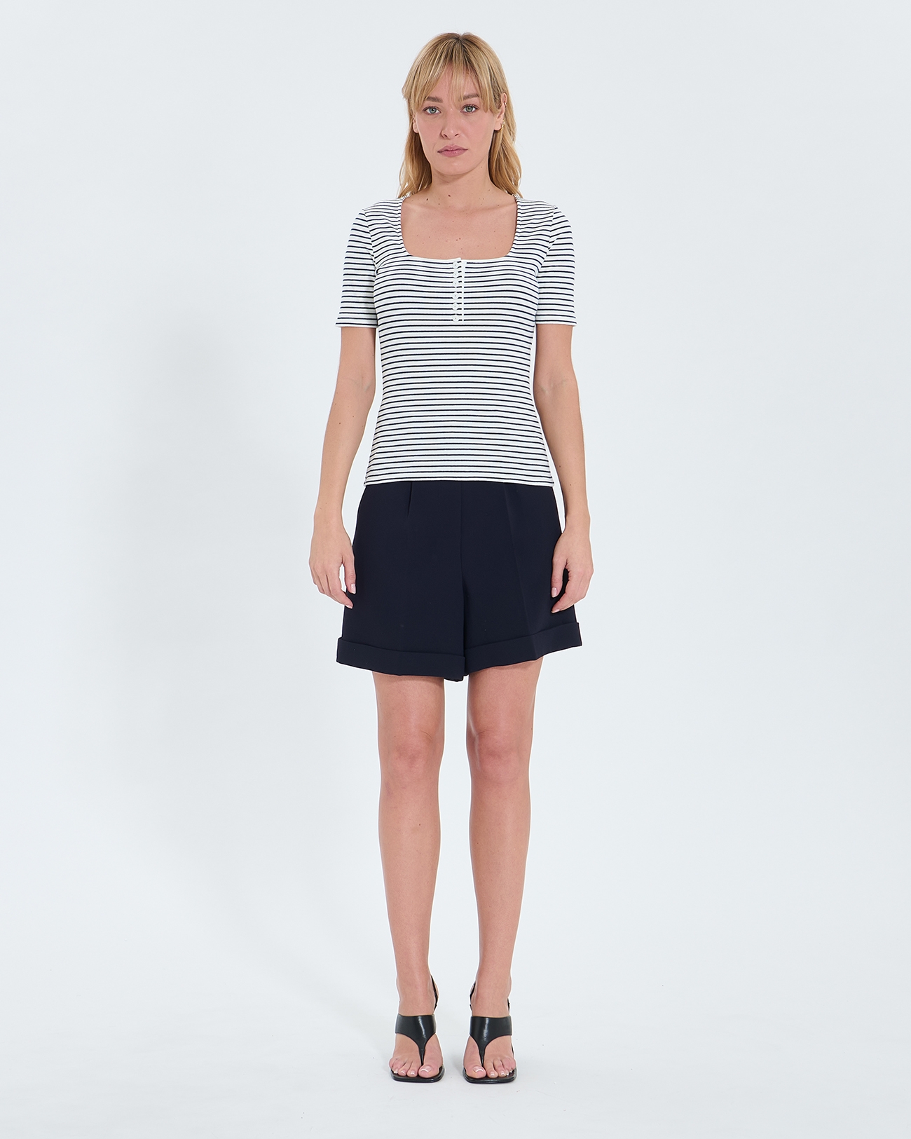 Top Toyan Striped fitted top ZAPA