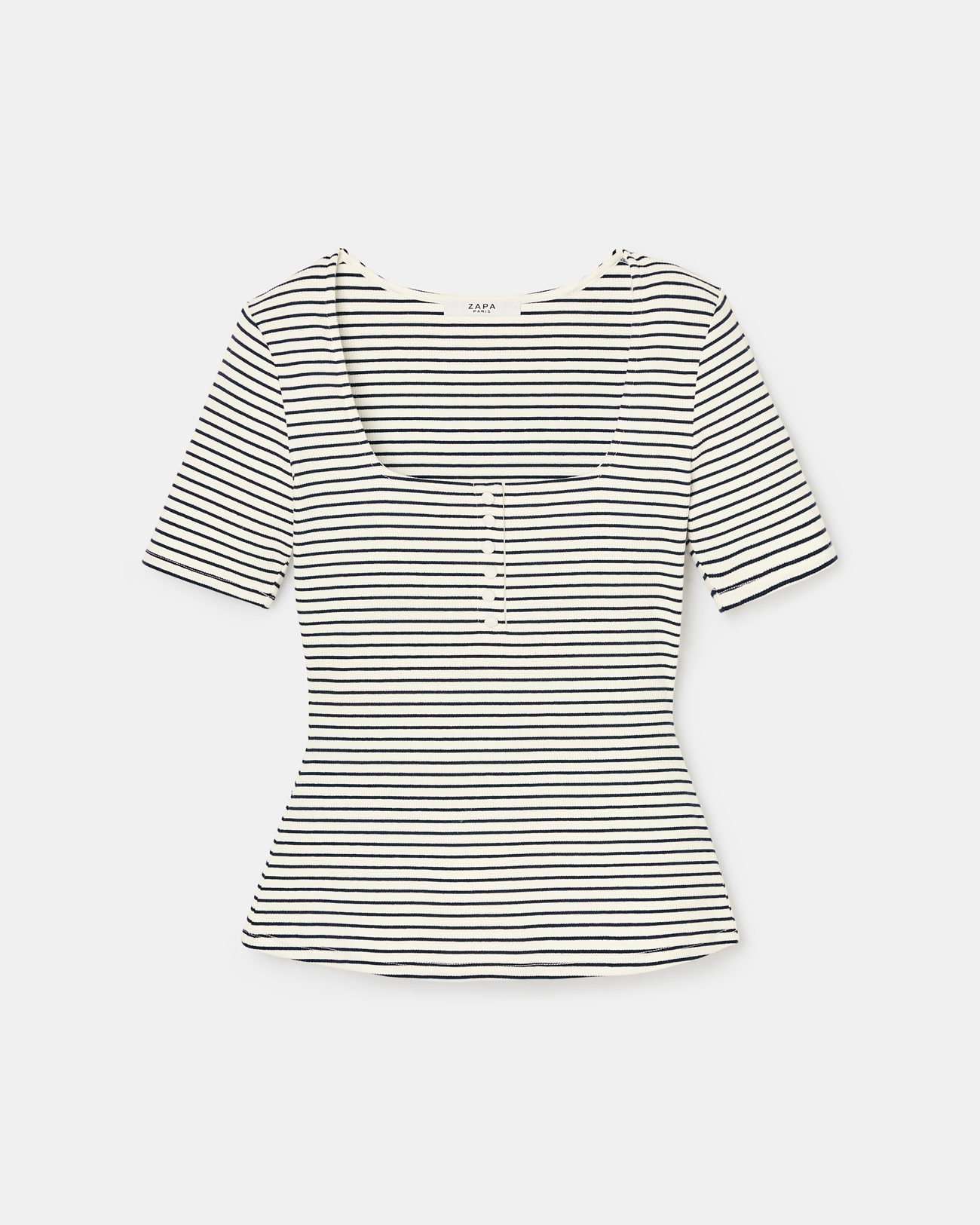 Top Toyan Striped fitted top ZAPA