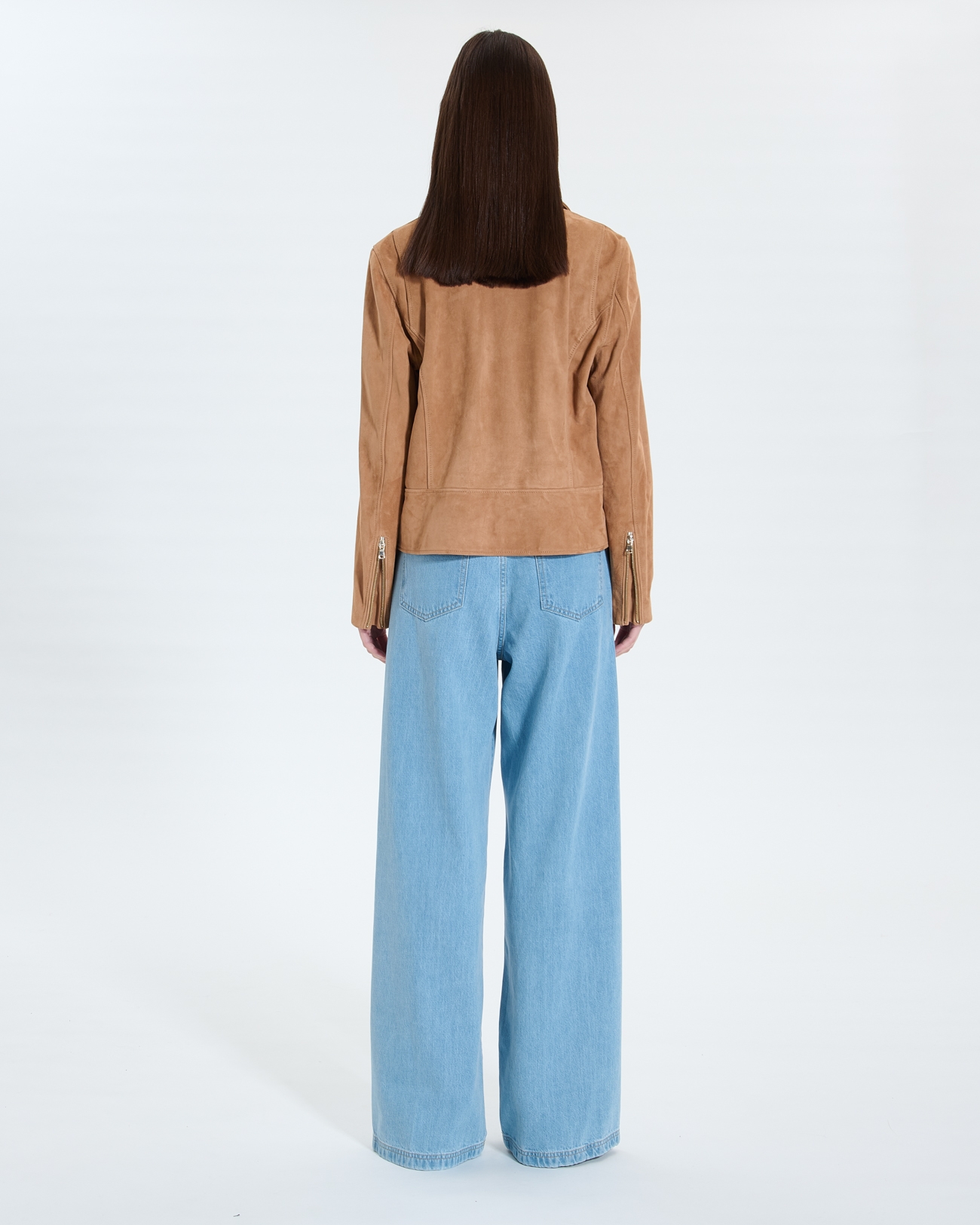 C Hancore Jacket Beige suede perfecto ZAPA