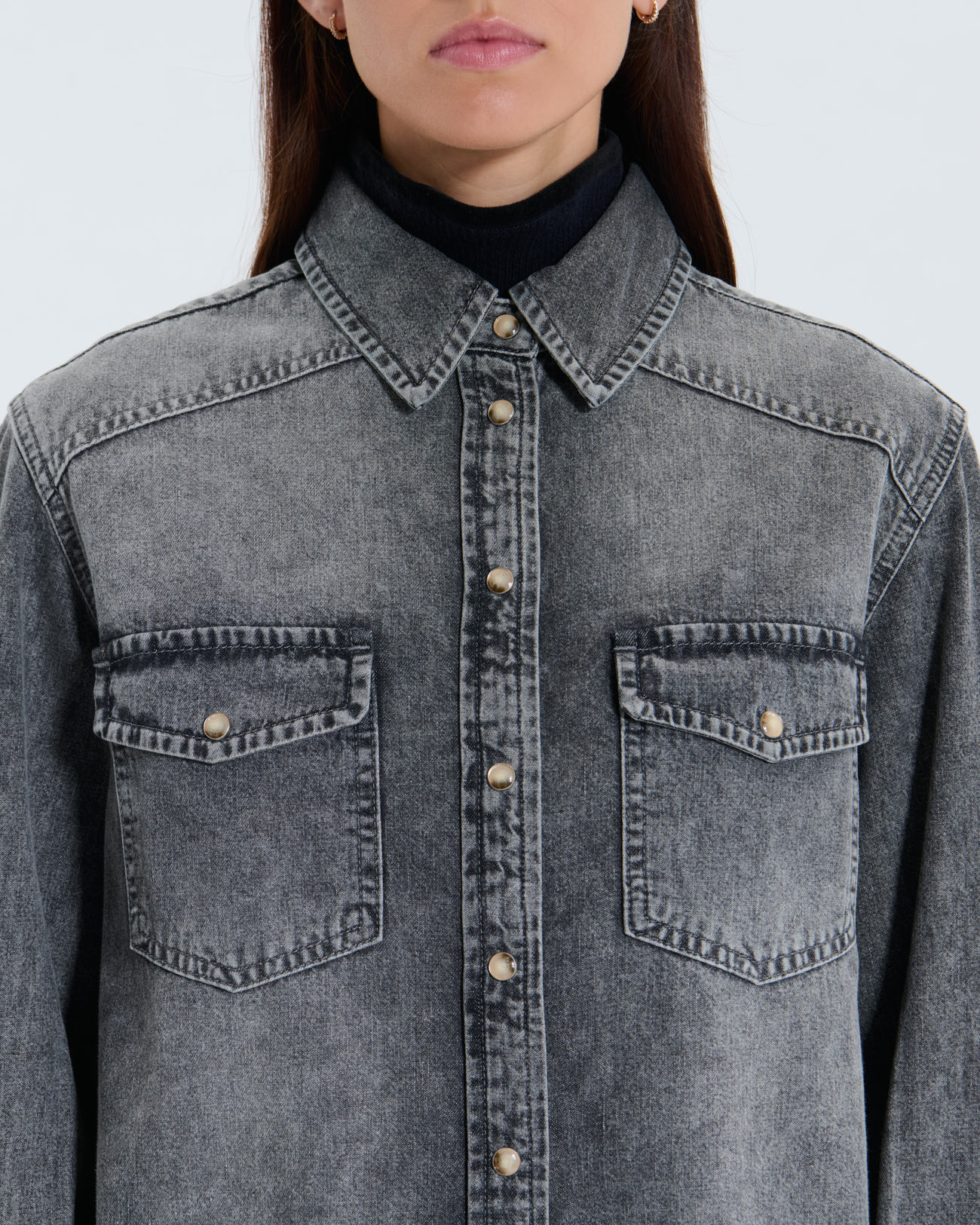 Charlotte Shirt Charlotte Shirt Black ZAPA