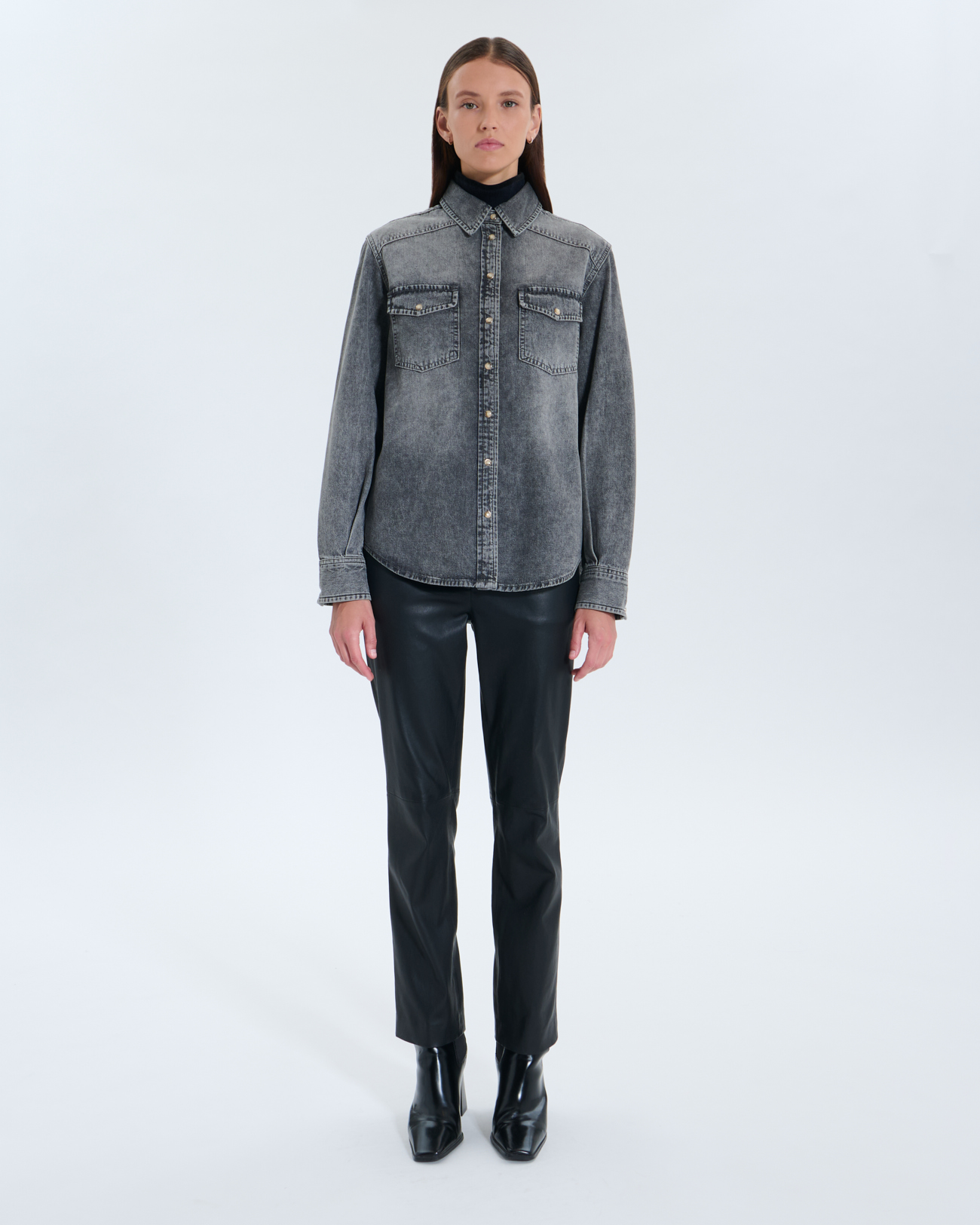 Charlotte Shirt Charlotte Shirt Black ZAPA