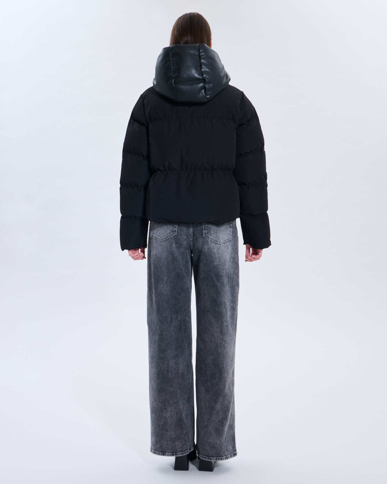 Dets Puffy jacket Dets Puffy jacket Black ZAPA