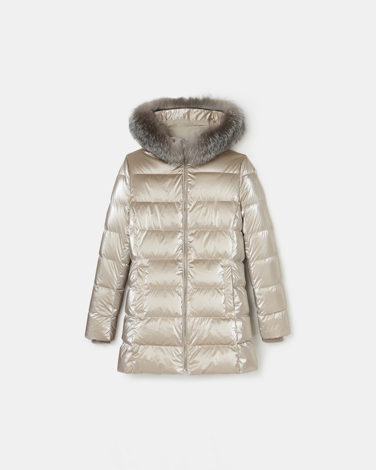 Dalya Puffy jacket Dalya Puffy jacket Iced Chestnut ZAPA
